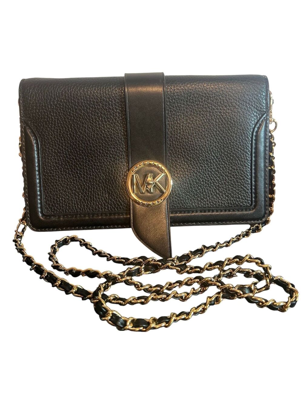 MK109. Michael Kors Charm Medium Crossbody Bag